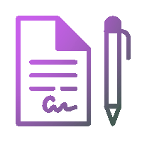 wired-gradient-1019-document-signature-hand